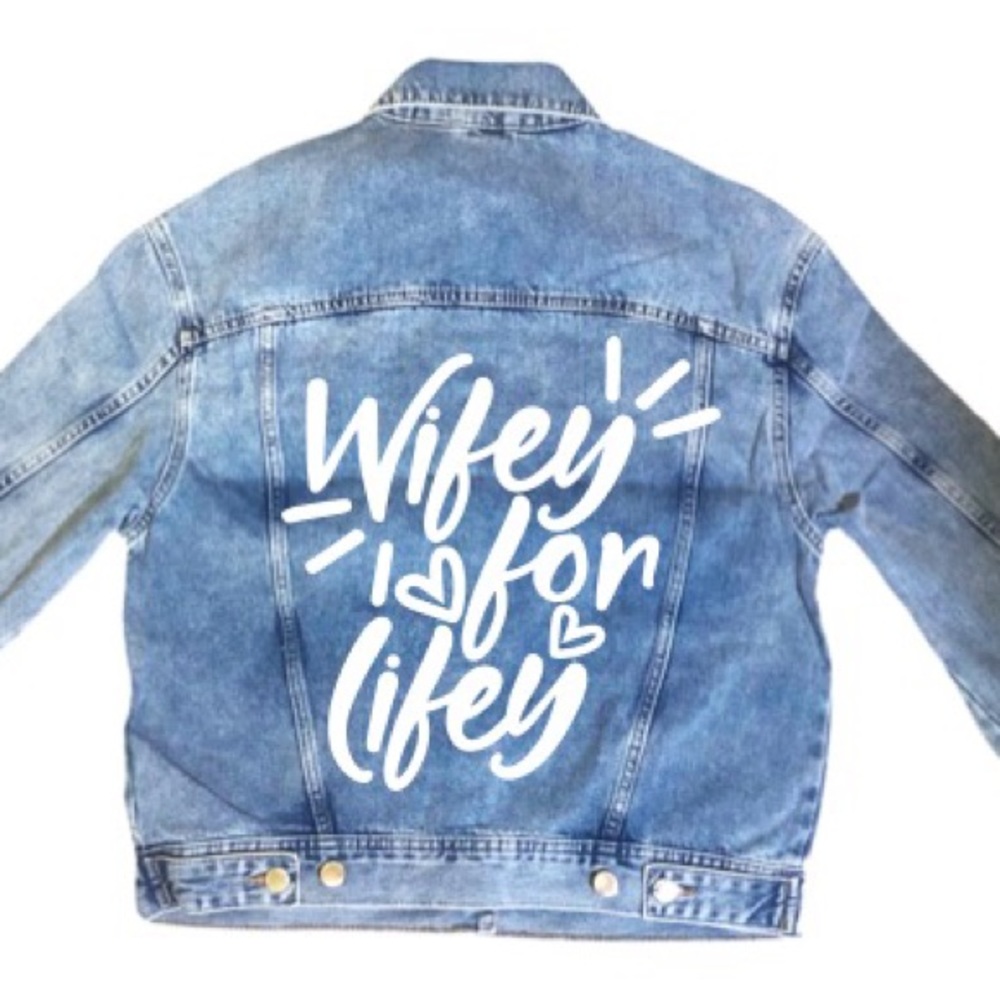 Wifey for Lifey denim jacket